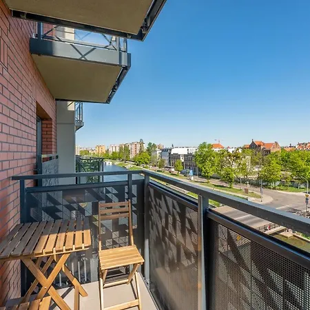 Dwie Motlawy Riverside & City Center By Downtown Apartments Danzig Exterior foto