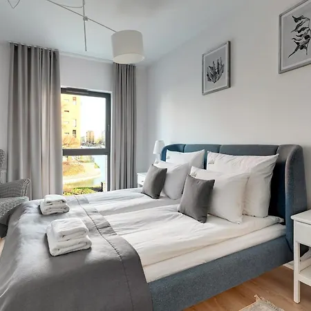 Dwie Motlawy Riverside & City Center By Downtown Apartments Danzig Exterior foto