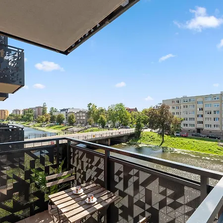 Dwie Motlawy Riverside & City Center By Downtown Apartments Danzig Zimmer foto